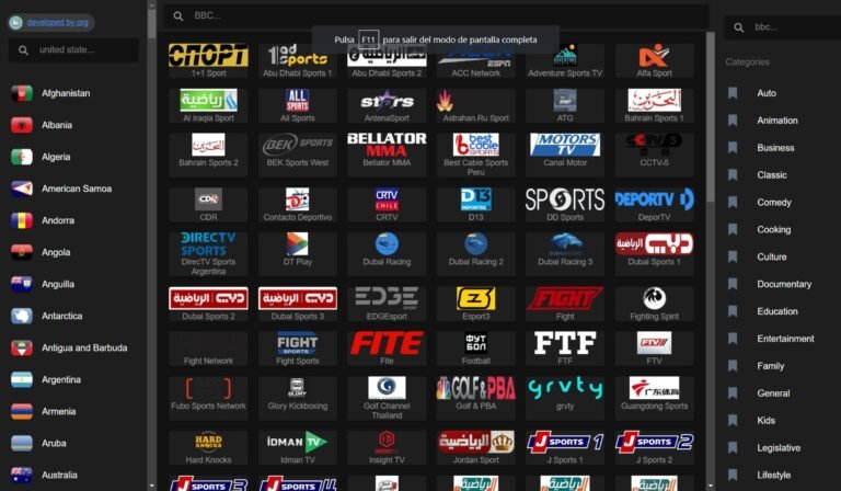 Ver más de 3000 canales de TDT de todo el mundo sin instalar nada